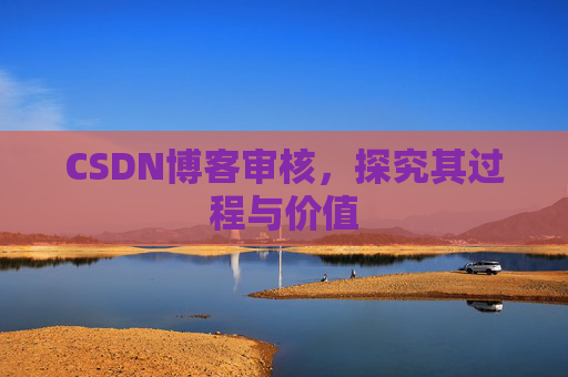 CSDN博客审核,探究其过程与价值